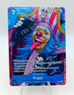 Buggy (Promo Reprint) P-084 Promo Starter Deck 25: BLUE Buggy One Piece 2025 - Image 1