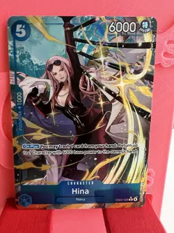 Hina (Alternate Art) EB03-025 Extra Booster: One Piece Heroines Edition Foil - Image 1