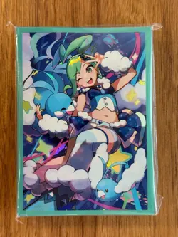 Lucia Chiltalis Chinchou Pokemon Card Deck Sleeves Dreamy Stage 60 Count - Image 1