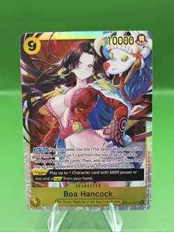 Boa Hancock OP14-112 SR The Azure Sea’s Seven Foil One Piece TCG English - Image 1