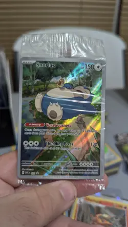 Pokemon Snorlax 051 Sv: Scarlet & Violet Promo Cards Holo 151 (Sealed) - Image 1