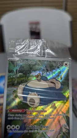 Pokemon Snorlax 051 Sv: Scarlet & Violet Promo Cards Holo 151 (Sealed) - Image 2