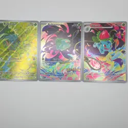 Pokemon Bulbasaur & Ivysaur Holo Mega Evolution Basic Cards Lot English 2023/25 - Image 1