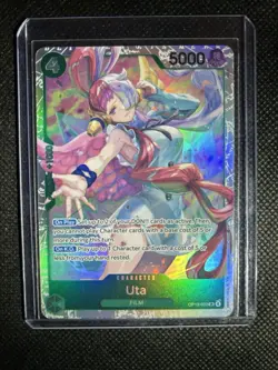 Bandai One Piece Card Game 3 Card Lot Uta Holo OP13 EB03 ST11 - Image 2