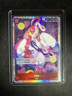 Bandai One Piece Card Game 3 Card Lot Uta Holo OP13 EB03 ST11 - Image 4