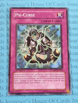 ABPF-EN078 Psi-Curse Yu-Gi-Oh Card 1st Edition New - Image 1