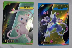 Pokemon Eif Baby 3.0 Elf Chinese Cards SR Mew Mewtwo - Image 1