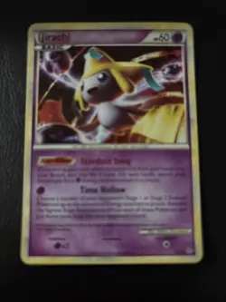 2010 Pokemon Heart Gold & Soul Silver Jirachi Holo Card 1/95 NM - Image 1