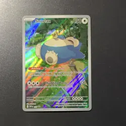 Pokemon Snorlax 051 Full Art Holo Promo Sv: Scarlet & Violet Card 2023 - Image 1