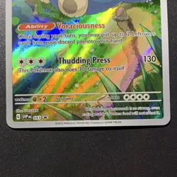 Pokemon Snorlax 051 Full Art Holo Promo Sv: Scarlet & Violet Card 2023 - Image 3