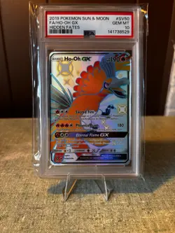 Pokemon Ho-Oh GX Full Art SV50/SV94 Hidden Fates Ultra Rare Holo Card 2019 TCG - Image 1