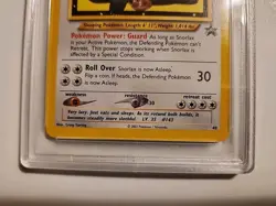PSA 9 MINT Pokemon League Snorlax Z # 49 WOTC Black Star Promo Card 2002 - Image 3