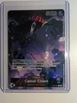 Caesar Clown OP10-002 | Leader Alt Art | One Piece TCG Card Game English - Image 2