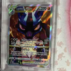 Pokemon TCG Holo Card Lot 10 Cards Lucario VSTAR Rayquaza V Regigigas V English - Image 1