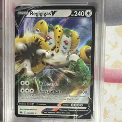 Pokemon TCG Holo Card Lot 10 Cards Lucario VSTAR Rayquaza V Regigigas V English - Image 5