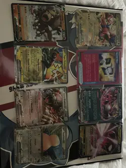 Pokemon TCG Holo EX & GX Lot - Ursaluna, Snorlax, Tapu Koko, Koraidon, 8Cards - Image 1