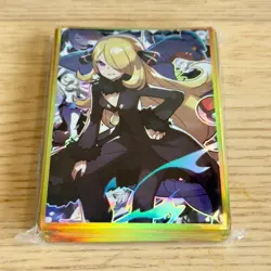 Shiona Garchomp 60 Count Pokemon Card Deck Sleeves Holographic Design - Image 4