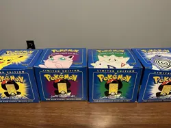 1999 Burger King POKEMON 23k Gold Cards Complete SEALED Set Of 6 BLUE 1ST SERIES - Image 3
