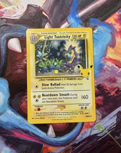 Light Toxtricity 2021 Celebrations Black Star Promo SWSH137 Pokemon Card - 2 - Image 1