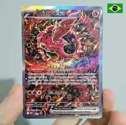 Pokemon TCG Oricorio ex 024 SAR Black Star Promo Mega Evolution Portuguese Card - Image 1