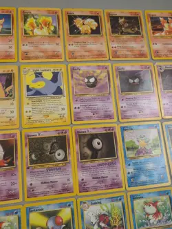 110x Vintage Pokemon Card (Lot #1) Base/Jungle/Fossil/Rocket/Neo HP/CREASED/POOR - Image 5