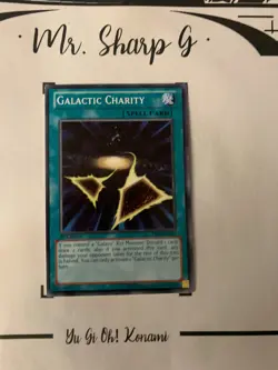 GALCTIC CHARITY - 1st EDITION PRIO-EN057 ENGLISH Yu-Gi-Oh! CARD COMMON KONAMI TC - Image 2