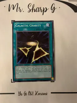 GALCTIC CHARITY - 1st EDITION PRIO-EN057 ENGLISH Yu-Gi-Oh! CARD COMMON KONAMI TC - Image 3