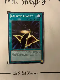 GALCTIC CHARITY - 1st EDITION PRIO-EN057 ENGLISH Yu-Gi-Oh! CARD COMMON KONAMI TC - Image 4