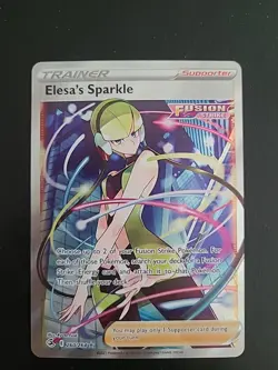 Elesa's Sparkle - 260/264 - Pokemon Fusion Strike Sword Shield Full Art Card NM - Image 1
