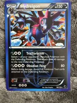 Hydreigon Plasma Freeze 78/116 Pokemon Cards Reverse Holo Rare - Image 1