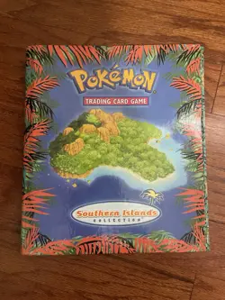 Vintage Pokemon Southern Islands Complete Set Binder 18 Cards (no postcards) - Image 2