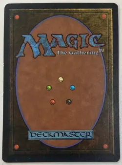 Magic The Gathering MTG FLYING MEN Arabian Nights Card SIGNED Christopher Rush! - Image 2