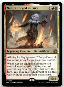 Nahiri, Forged in Fury #36 (NM) March of the Machine MAT Magic MTG - Image 1