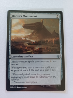 Bontu's Monument #225 | Amonkhet - LP English MTG - Image 1