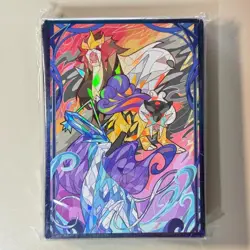 Entei Raikou Suicune Deck Shield Sleeves 60 Count Pokemon Card Protectors - Image 1