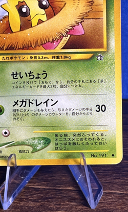 Vintage Pokemon TCG Sunkern Neo Genesis No.191 Regular Japanese Card MP - Image 5