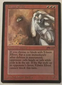 Magic The Gathering MTG YDWEN EFREET Arabian Nights! - Image 1