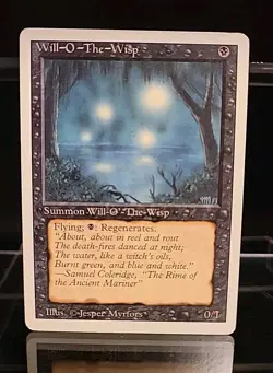 MTG Will-o'-the-Wisp Revised Edition - Image 1
