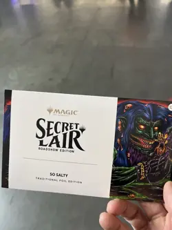 MTG Foil So Salty Roadshow Edition Pax East Secret Lair 2026 In Hand - Image 1