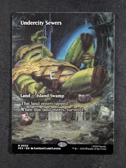2026 MTG UNDERCITY SEWERS #0020 TMNT: Source Material Borderless Mythic Rare - Image 1
