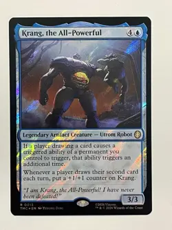 Krang, the All-Powerful (Surge Foil) Commander: Teenage Mutant Ninja Turtles... - Image 1