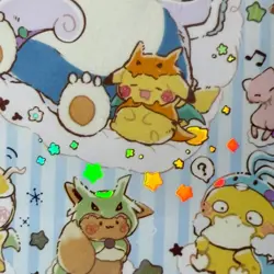 Pokemon Card Sleeves Deck Shield 60 Count Eevee Pikachu Gengar Snorlax Design - Image 2