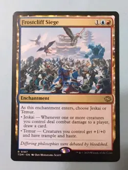 Frostcliff Siege MTG Tarkir: Dragonstorm Regular MTG Magic The Gathering - Image 1