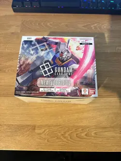 GUNDAM CARD GAME: Newtype Rising Booster Box GD01 BANDAI English UNSEALED BOX - Image 1