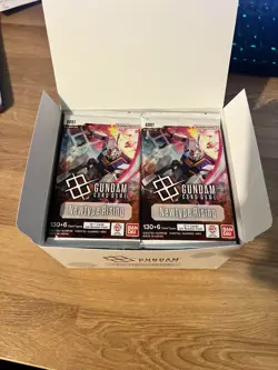 GUNDAM CARD GAME: Newtype Rising Booster Box GD01 BANDAI English UNSEALED BOX - Image 2