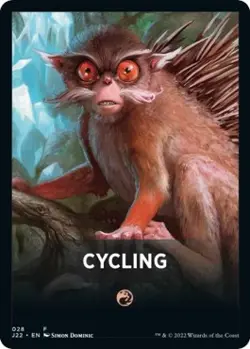 Cycling Theme Card [Jumpstart 2022 Front Cards] Moderately Played - Image 1