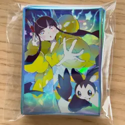 Kamitsure Emonga Electric Starlight Pokemon Card Sleeves 60 Count Holographic - Image 1