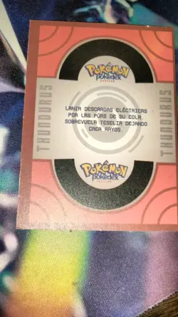 CARD POKEMON EJ VOL. VI #33 THUNDURUS 2020 Unova PERU South America TCG FOIL - Image 2