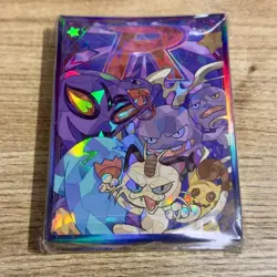 Rocket Team 60 Count Pokemon Card Deck Sleeves Stained Glass Design - Image 4