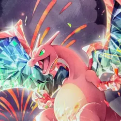 Charizard Deck Shield Sleeves 60 Count Pokemon Card Protector Art - Image 2
